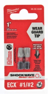 Foto 1 | Foto 1 | Broca De Inserción Milwaukee 48-32-4440 Ecx 1/4 Hex Paquete De 2 - Venta Internacional.