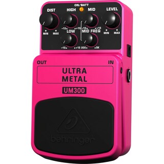 Foto 3 | Foto 3 | Pedal de Distorsión Ultra Metal Behringer Um300 color Rosa
