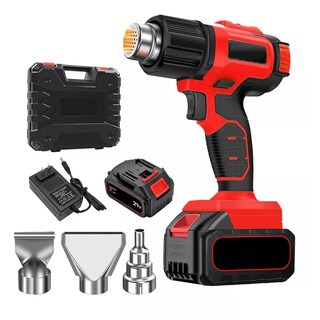 Foto 1 | Foto 1 | Pistola de Calor Inalámbrica de Temperatura Regulable Eo Safe Imports  Esi-10988 Rojo