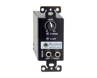 Foto 1 | Foto 1 | Caja Directa Radial Stagebug Sb-5w Wall Color Negro