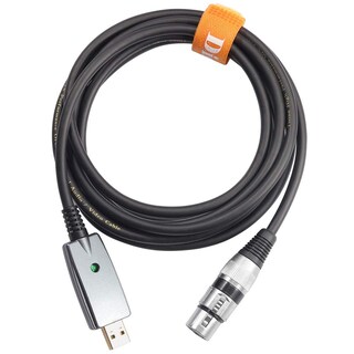 Foto 6 | Foto 6 | Cable De Micrófono Usb Disino Xlr Hembra A Micrófono Usb De 3 M - Venta Internacional.
