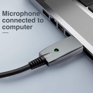 Foto 7 | Foto 7 | Cable De Micrófono Usb Disino Xlr Hembra A Micrófono Usb De 3 M - Venta Internacional.