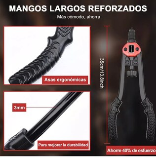 Foto 3 | Foto 3 | Remachadora Manual para Tuercas Eo Safe Imports ESI-7304 color Negro 35 Piezas