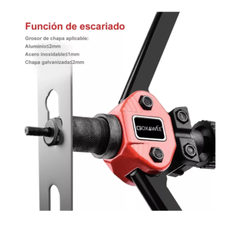 Foto 5 | Foto 5 | Remachadora Goxawee Profesional con Accesorios