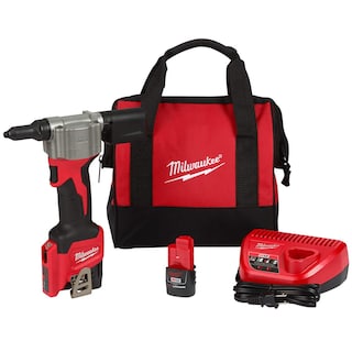 Foto 1 | Foto 1 | Kit De Herramientas Para Remaches Milwaukee M12 2550-22 Con 450 Remaches De Acero - Venta Internacional.