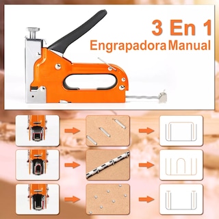 Foto 2 | Foto 2 | Engrapadora Manual para Tapicería Eo Safe Imports ESI-14119 Naranja