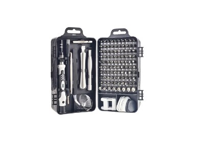 Foto 1 | Foto 1 | Language Juego De Destornillador De Precisión 115 En 1 Herramientas Eo Safe Imports Esi-227-1 Color Negro