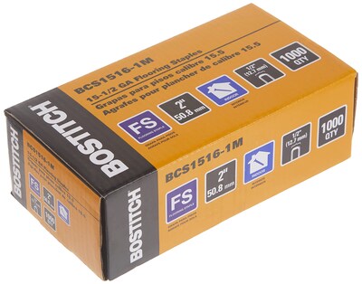 Foto 4 | Foto 4 | Grapas Para Pisos Bostitch, Madera Dura, 15,5 Ga, 38 Mm, 1000 Piezas - Venta Internacional.