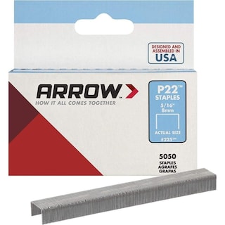Foto 1 | Foto 1 | Staples Arrow Fastener P22 Serie 225, Corona Plana De 5/16 Pulgadas - Venta Internacional.