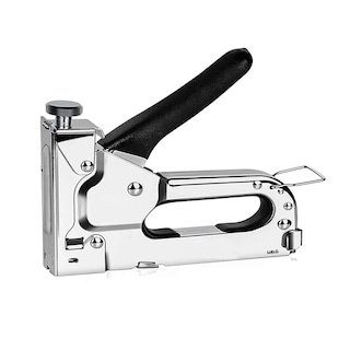 Foto 1 | Foto 1 | Engrapadora Tipo Pistola Para Tapiceria Con 3000 Grapas Lab.g Plata Con Negro