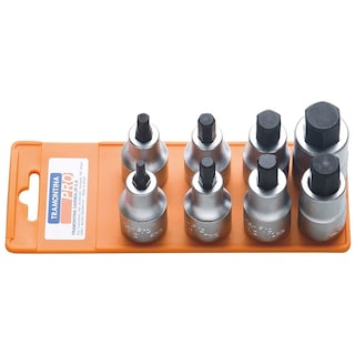 Foto 1 | Foto 1 | Juego de Dados Punta Hexagonal Tramontina Pro 1/2'' - 8 Piezas