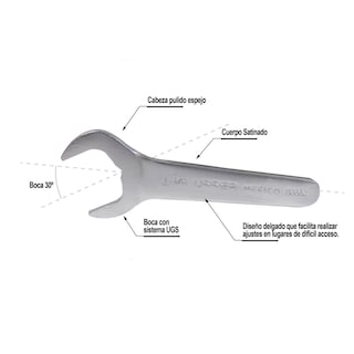 Foto 2 | Foto 2 | Juego Llaves Servicio Satinadas Métricas 6pzs Urrea