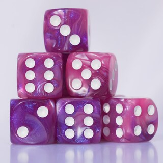 Foto 3 | Foto 3 | Juego De Dados Acrílicos 16 Mm 10 Piezas D6 Para Juegos De Mesa Rpg Mtg Dnd - Venta Internacional.