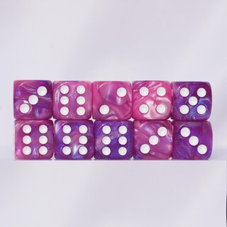 Foto 4 | Foto 4 | Juego De Dados Acrílicos 16 Mm 10 Piezas D6 Para Juegos De Mesa Rpg Mtg Dnd - Venta Internacional.