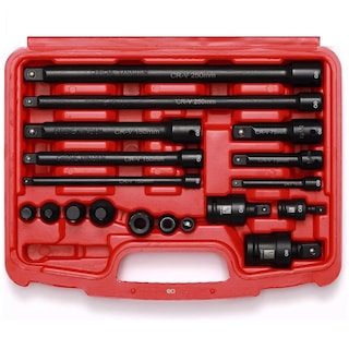 Foto 1 | Foto 1 | Adaptador Accesorios Taladro Dados Impacto Uso Pesado Set 18pz Eo Safe Imports Esi-13105 Negro