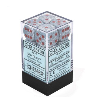 Foto 4 | Foto 4 | Juego De Dados Chessex Air Sketled, 16 Mm, Seis Caras (12) - Venta Internacional.