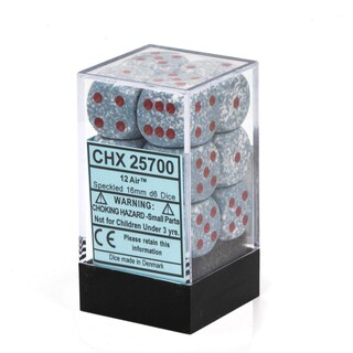 Foto 5 | Foto 5 | Juego De Dados Chessex Air Sketled, 16 Mm, Seis Caras (12) - Venta Internacional.