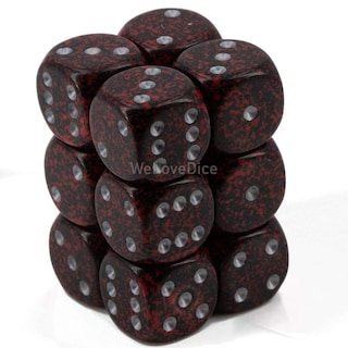 Foto 1 | Foto 1 | Dados Chessex Silver Volcano Moteado 12 Piezas - Venta Internacional