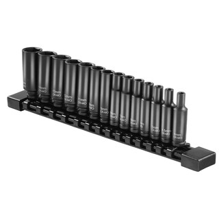 Foto 1 | Foto 1 | Juego De Enchufes Vevor 1/4 Drive Impact, 14 Piezas De Profundidad, 4-15 Mm - Venta Internacional.