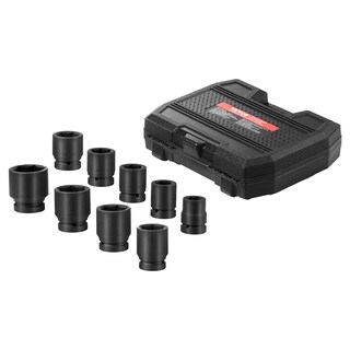 Foto 1 | Foto 1 | Juego De Casquillos De Impacto Para Tuercas De Eje Vevor 1 Drive, 6 Puntos, 9 Piezas, Sae - Venta Internacional.