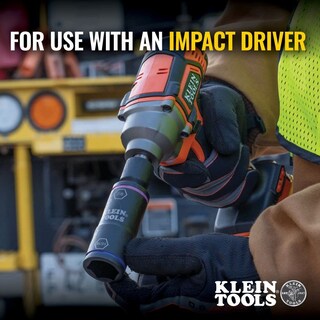 Foto 3 | Foto 3 | Juego De Enchufes Impact Klein Tools 66070 Con 7 Enchufes Y Adaptadores - Venta Internacional.
