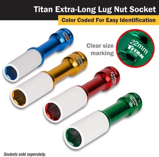 Foto 4 | Foto 4 | Unidad Socket Titan 21121 De 1/2 Pulgada X 21 Mm, Impacto Que No Estropeará - Venta Internacional.