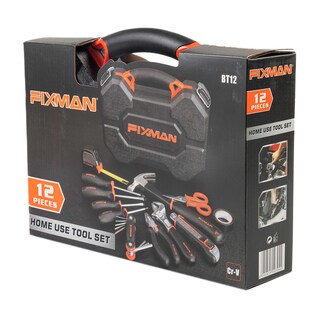 Foto 1 | Foto 1 | Juego De 12 Herramientas Uso Doméstico Fixman Bt12