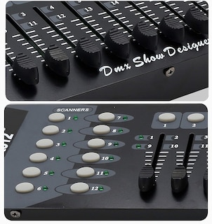Foto 3 | Foto 3 | Controlador Dmx 16 Ch Alien Pro 50-354 color Negro Display de Leds