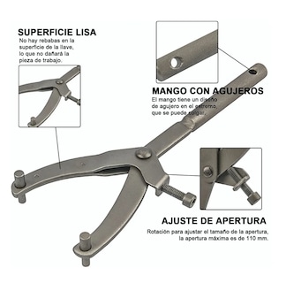 Foto 2 | Foto 2 | Llave y Extractor de Clutch Polea Embrague EO Safe Imports ESI-203 color Gris