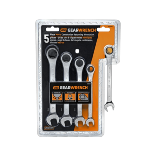 Foto 1 | Foto 1 | Juego de Llaves Combinada con Matraca GearWrench 93004d 5 PZAS