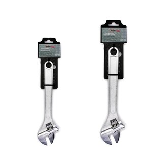 Foto 1 | Foto 1 | Pack 2 Llaves Ajustables Perica Cromada 10 Y 12 Pulg