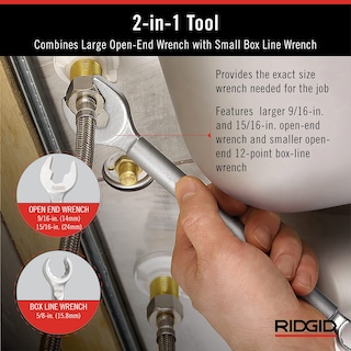 Foto 3 | Foto 3 | Llave Ridgid 27023 Modelo 2002 One Stop 2 En 1 Para Fontanería - Venta Internacional.