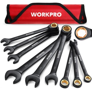 Foto 1 | Foto 1 | Juego De Llaves De Trinquete Workpro De 9 Piezas Antideslizantes 1/4-3/4 Sae - Venta Internacional.