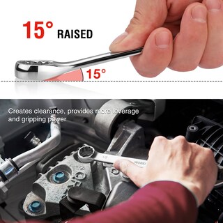 Foto 5 | Foto 5 | Juego De Llaves Workpro Mechanics, 22 Piezas Métricas, De 9 A 19 Mm, Con Cremallera - Venta Internacional.