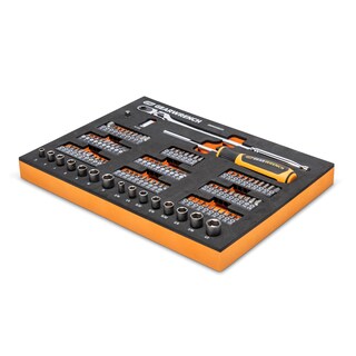 Foto 2 | Foto 2 | Juego De Herramientas Gearwrench, 105 Piezas, 1/4 Pulgadas, Cabeza Delgada Con Bandeja - Venta Internacional.