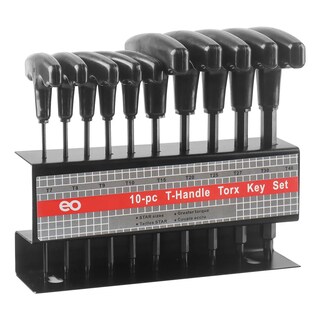 Foto 1 | Foto 1 | Juego De Llaves Torx Milimetricas Largas Mango 10 Piezas Eo Safe Imports Esi-18671 Negro