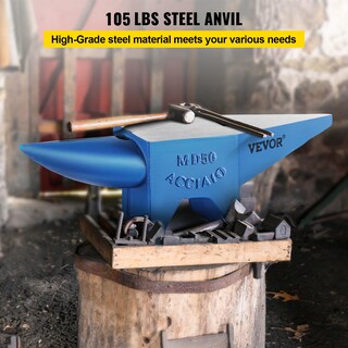 Foto 2 | Foto 2 | Herrero Anvil Vevor De Un Solo Cuerno, Acero Fundido, 50 Kg/110 Libras - Venta Internacional.