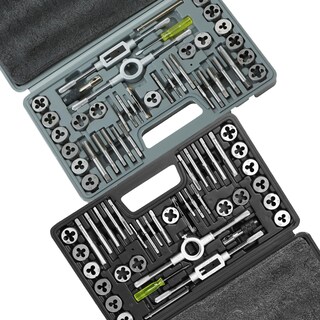 Foto 1 | Foto 1 | Juego De Grifos Y Troqueles Vevor De 80 Piezas Métricas Y Sae Con Funda - Venta Internacional.