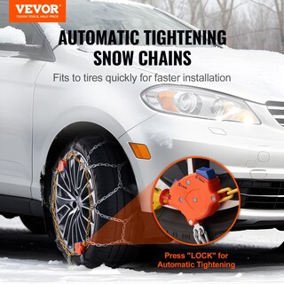 Foto 2 | Foto 2 | Cadenas Para Neumáticos De Nieve Vevor Para Coches, Suv Y Camionetas, Paquete De 2 - Venta Internacional.