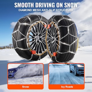 Foto 4 | Foto 4 | Cadenas Para Neumáticos De Nieve Vevor Para Coches, Suv Y Camionetas, Paquete De 2 - Venta Internacional.