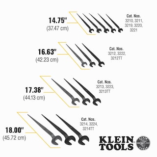 Foto 3 | Foto 3 | Llave Tipo Spud Klein Tools 3212, Perno De 3/4 Pulgadas, Resistente - Venta Internacional.