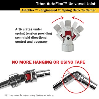 Foto 3 | Foto 3 | Universal Joint Titan 85507 Drive Auto Flex De 3/8 Pulgadas - Venta Internacional.