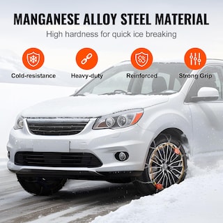 Foto 3 | Foto 3 | Cadenas Para Neumáticos De Nieve Vevor Para Coches, Suv Y Camionetas, Paquete De 2 - Venta Internacional.