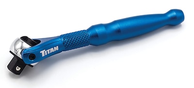 Foto 1 | Foto 1 | Cabezal Giratorio Ratchet Titan 11316 De 1/4 Pulgadas X 4 Pulgadas Con 90 Dientes - Venta Internacional.