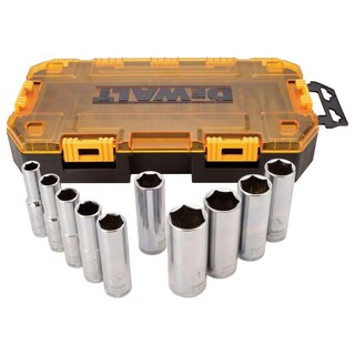 Foto 1 | Foto 1 | Juego De Enchufes Dewalt Dwmt73814 Sae Drive Deep 1/2 10 Piezas - Venta Internacional.
