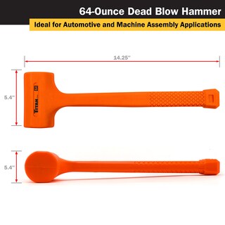 Foto 3 | Foto 3 | Martillo Dead Blow Titan 63164 1,89 L - Venta Internacional.