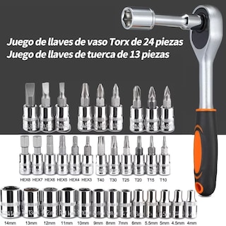 Foto 3 | Foto 3 | Juego de Herramientas Mecánicas Eo Safe Imports Esi-7070 Plata 46 Piezas