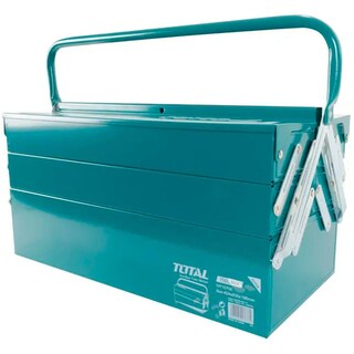 Foto 3 | Foto 3 | Caja de Herramientas + Pinzas + Martillo Total 268809 color Azul 6 Piezas
