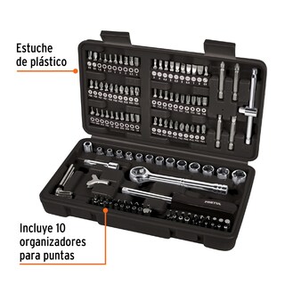 Foto 2 | Foto 2 | Juego de Herramientas Pretul 1/4'' para Mecánico 130 Piezas