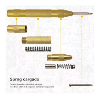 Foto 5 | Foto 5 | Juego de Herramientas de Perforación Belug Carpintería Dorado